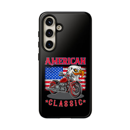 American Classic Motorcycle Phone Case - Tough Protection - iPhone, Samsung Galaxy, Google Pixel