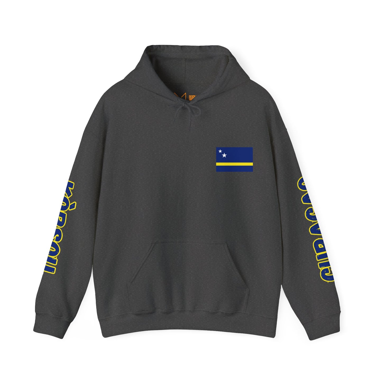 Curacao Flag Unisex Hoodie - Caribbean - Island Territory