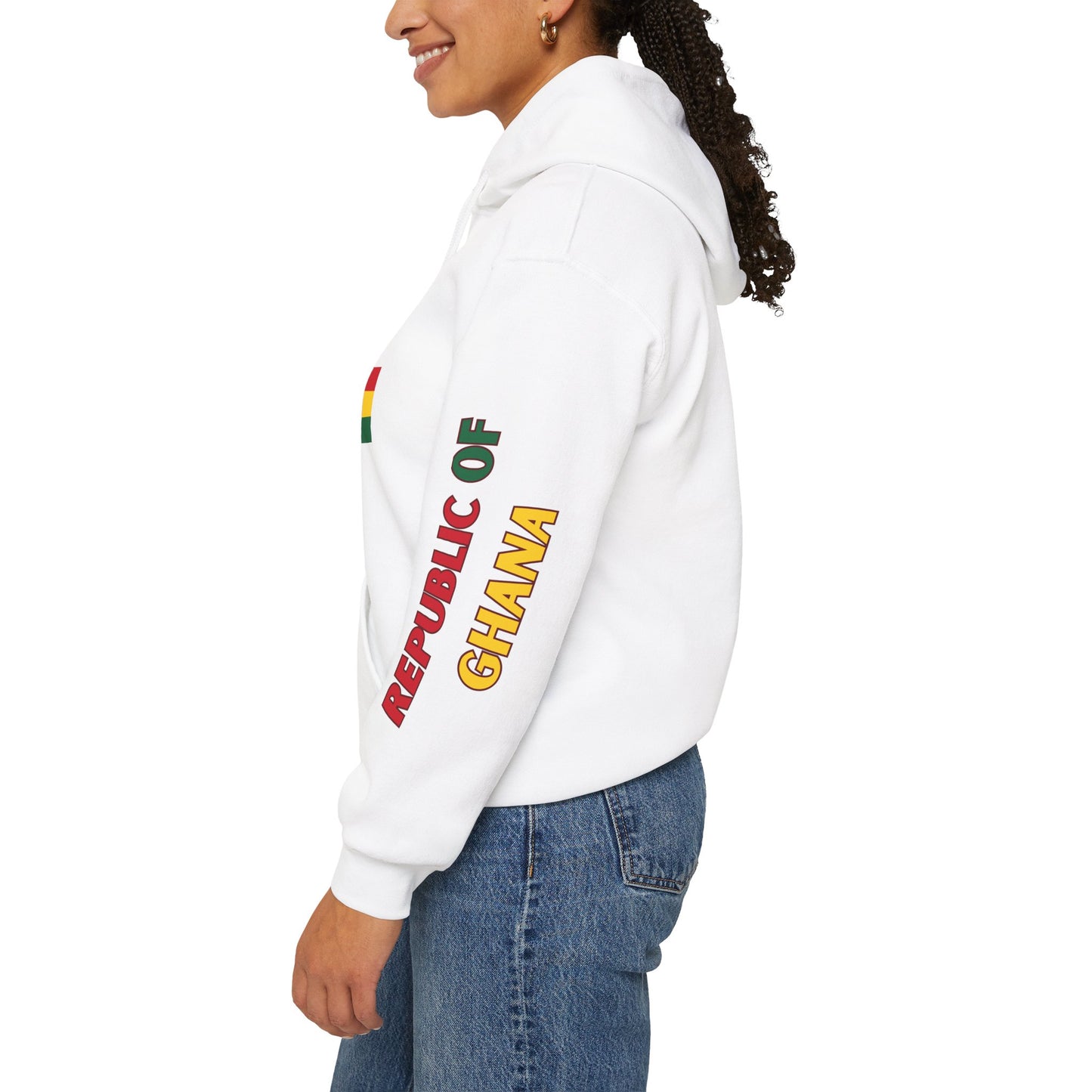 Ghana Unisex Hooded Sweatshirt - Africa