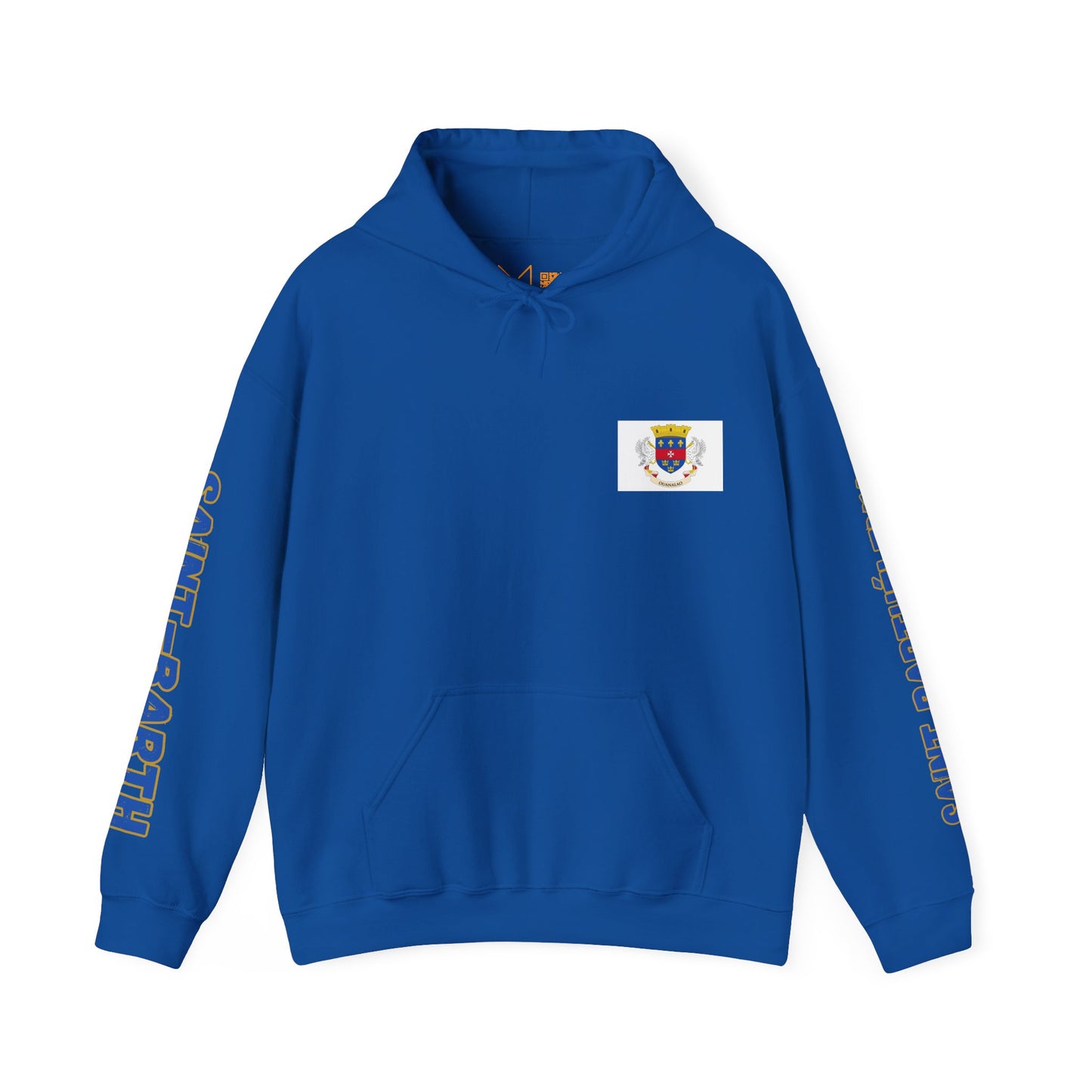 Saint_Barthelemy Flag Unisex Hoodie - Caribbean - Island Territory