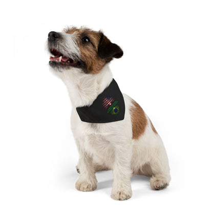 Black - Pet Bandana Collar - Brazilian Roots