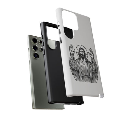 Jesus Phone Case - Simple yet Protective - iPhone- Samsung Galaxy - Google Pixel