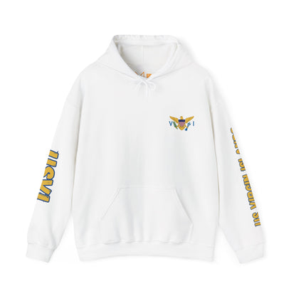 US Virgin Islands Flag Unisex Hoodie - Caribbean - Island Territory