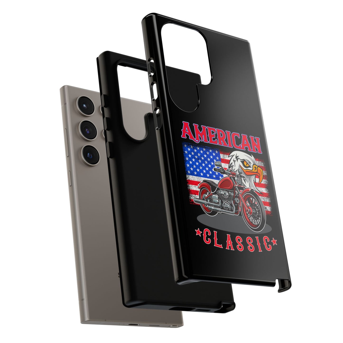 American Classic Motorcycle Phone Case - Tough Protection - iPhone, Samsung Galaxy, Google Pixel