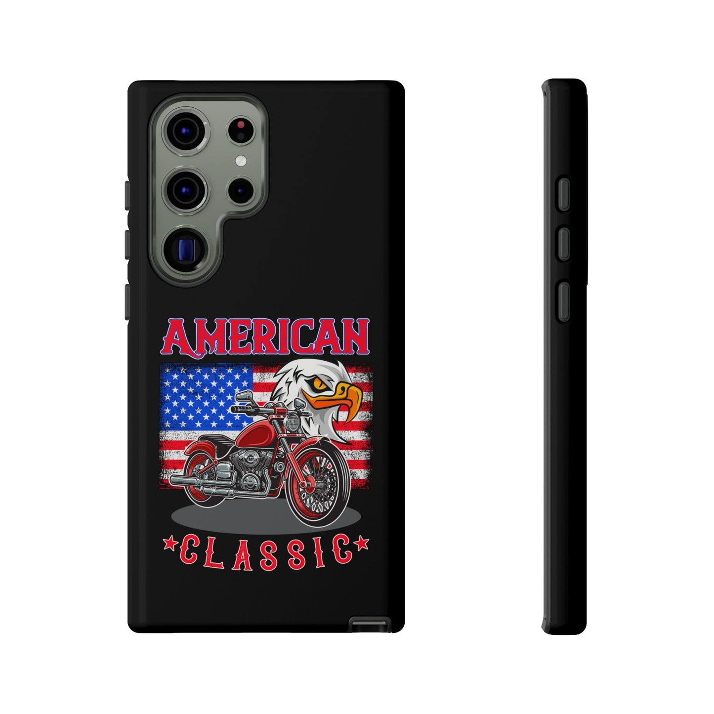 American Classic Motorcycle Phone Case - Tough Protection - iPhone, Samsung Galaxy, Google Pixel