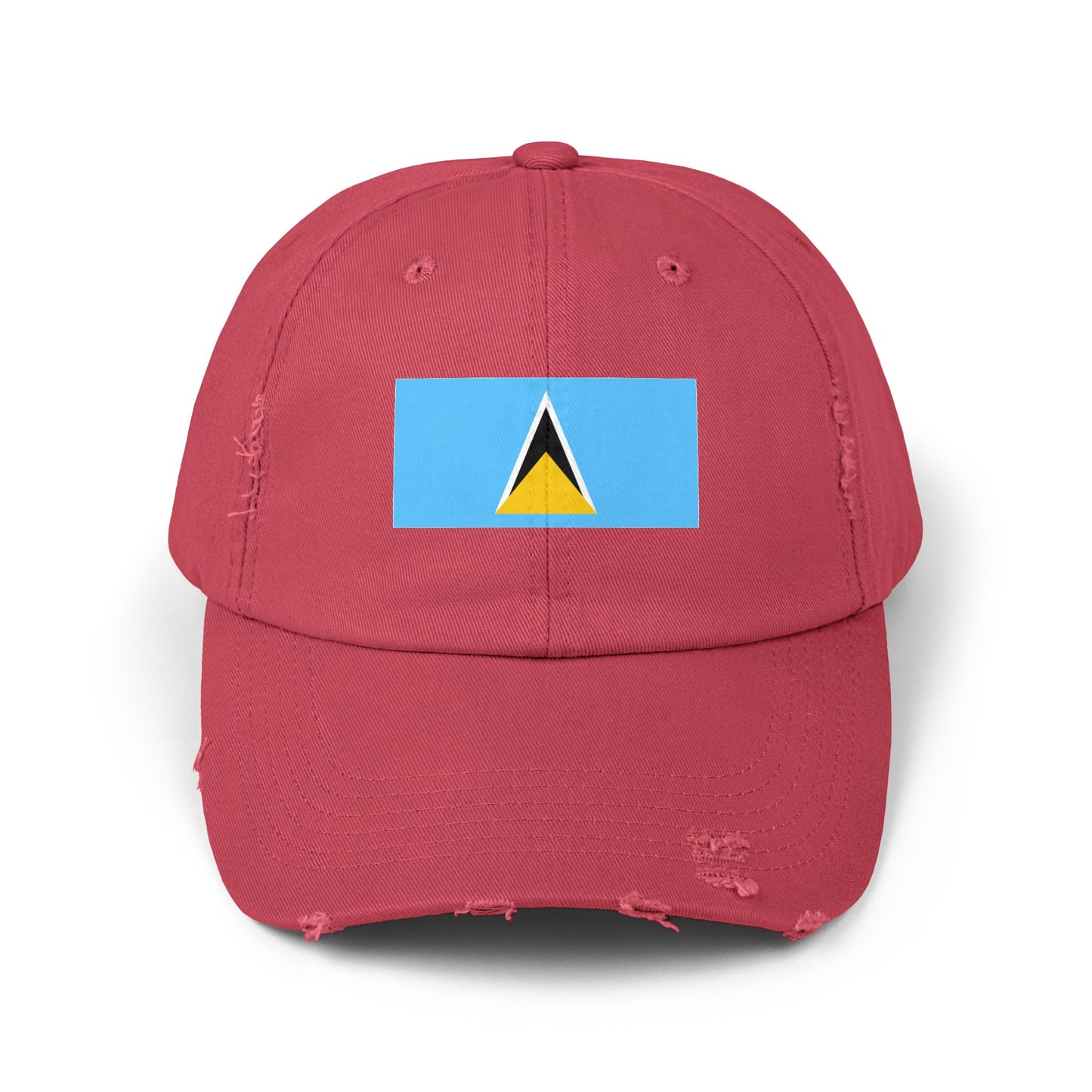 Saint Lucia Flag Cap - Unisex Casual Hat - Caribbean