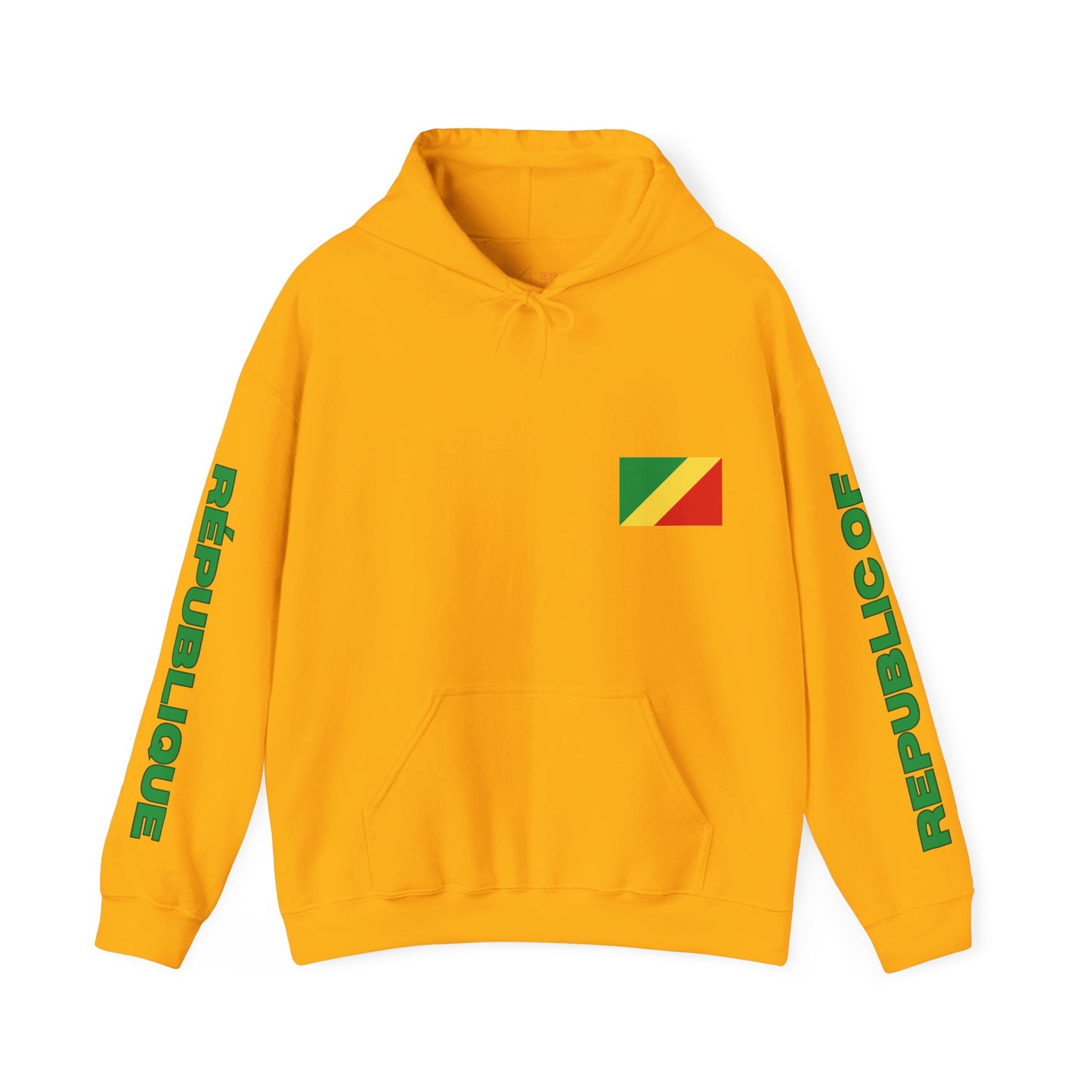 Republic of Congo Unisex Hooded Sweatshirt - Africa