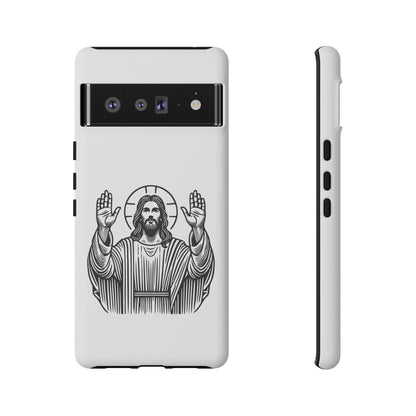 Jesus Phone Case - Simple yet Protective - iPhone- Samsung Galaxy - Google Pixel