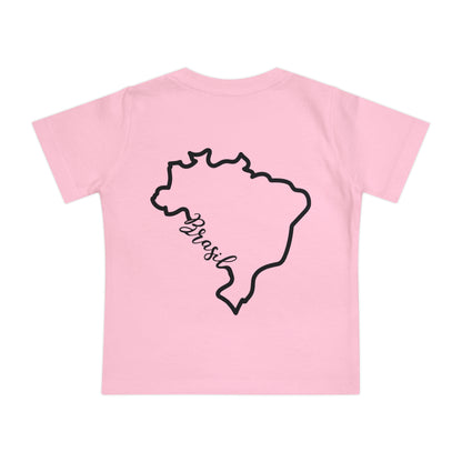 Adorable Brazilian Vibes Baby T-Shirt (3-24 Months) - Mini Brasil