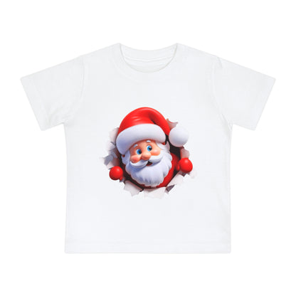 Cute Santa Baby T-Shirt for Christmas - 3 to 18 month old