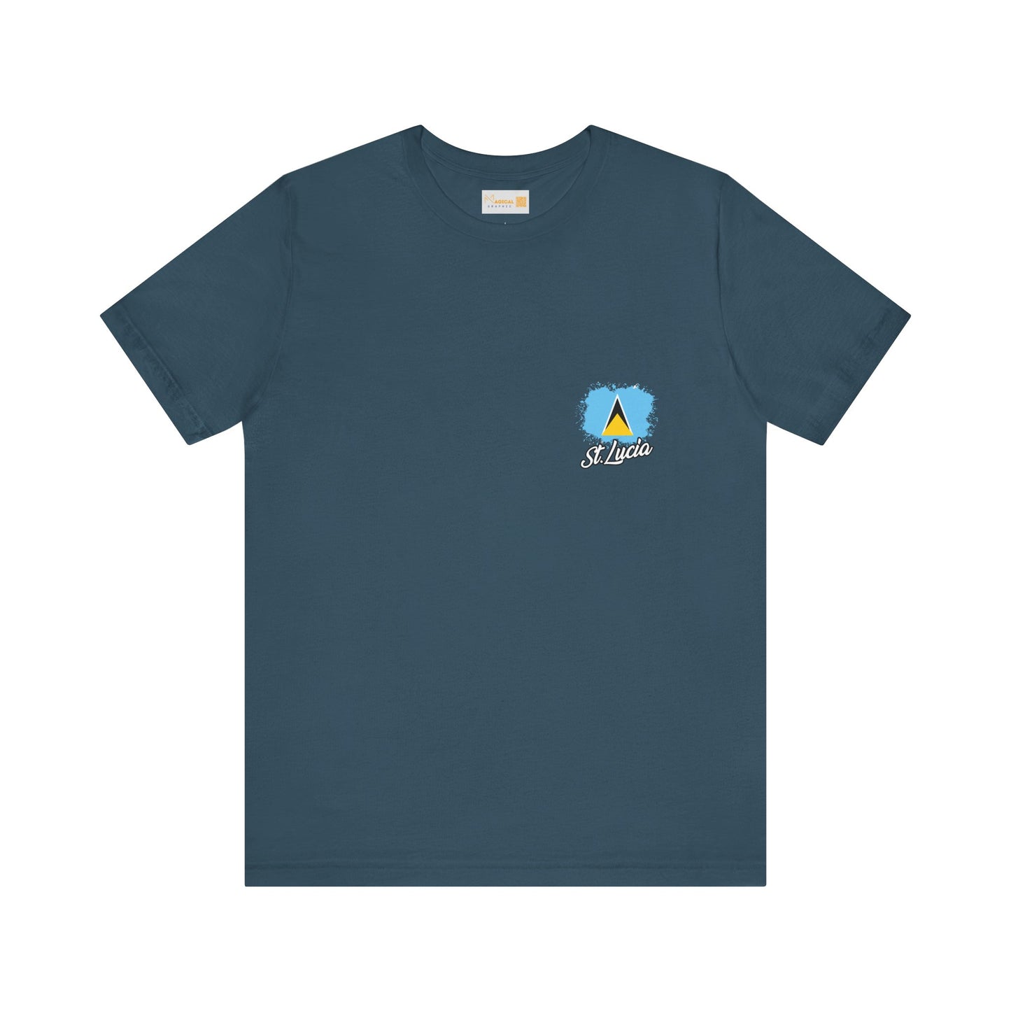 Saint Lucia Flag - Unisex Tee