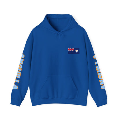 Arguilla Flag Unisex Hoodie - Caribbean - Island Territory