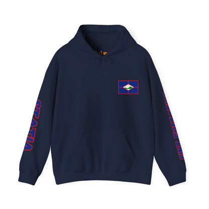 Sint Eustatius Flag Unisex Hoodie - Caribbean - Island Territory