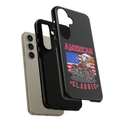 American Classic Motorcycle Phone Case - Tough Protection - iPhone, Samsung Galaxy, Google Pixel