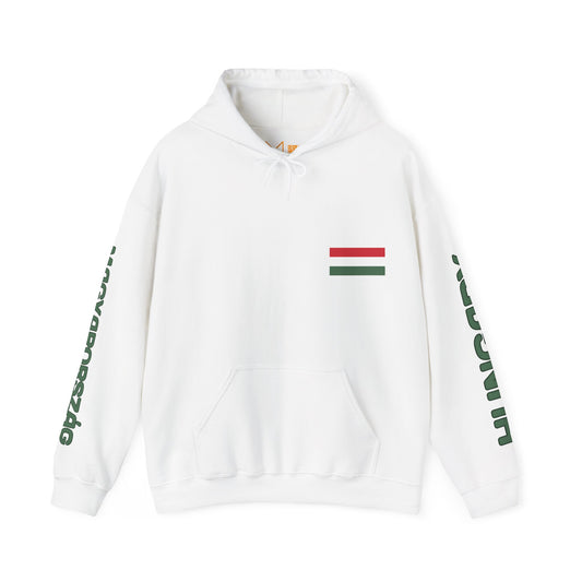 Hungaria Unisex Hooded Sweatshirt - Eastern Europe