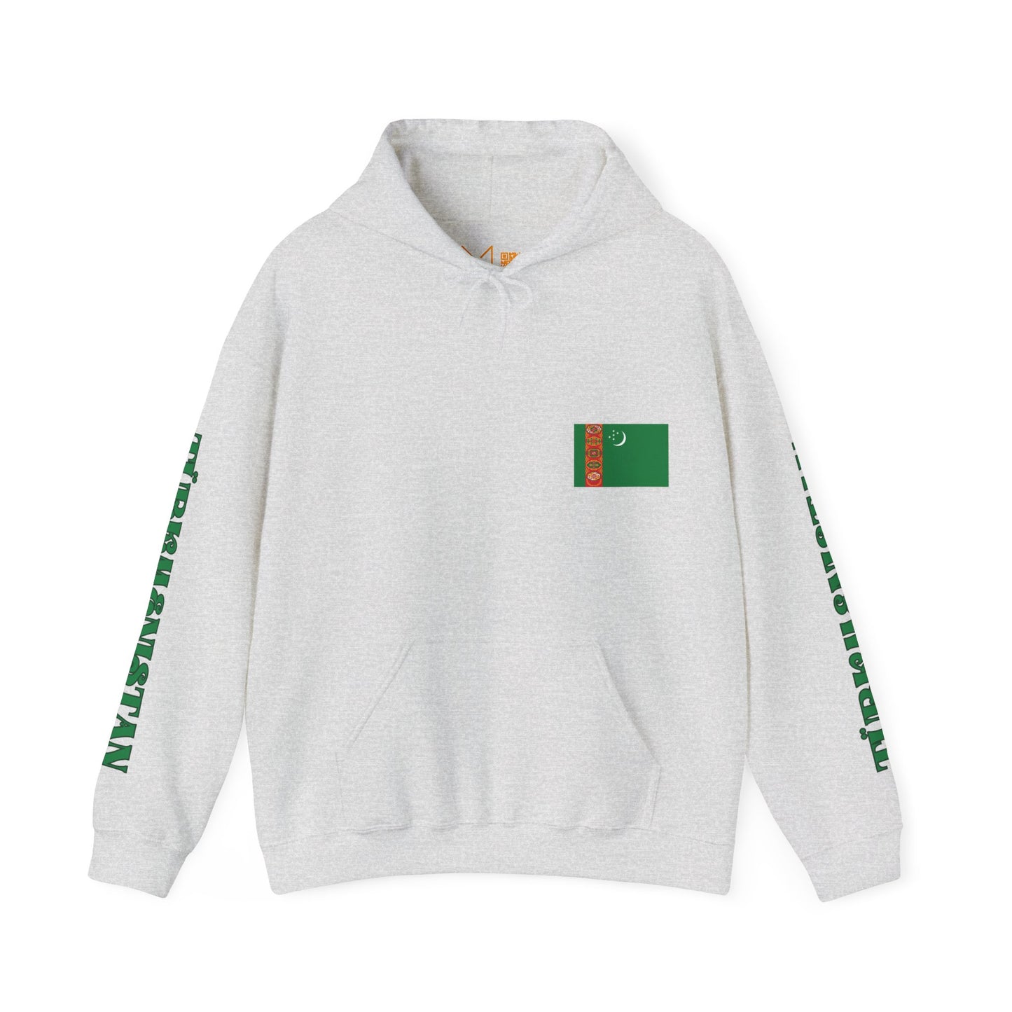 Turkmenistan Unisex Hooded Sweatshirt - Asia