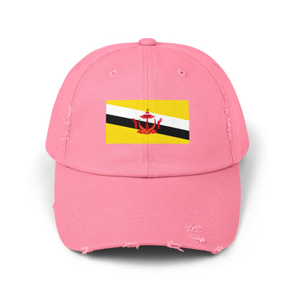 Brunei Flag Cap - Unisex Casual Hat - Asia