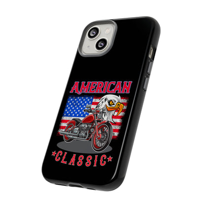 American Classic Motorcycle Phone Case - Tough Protection - iPhone, Samsung Galaxy, Google Pixel