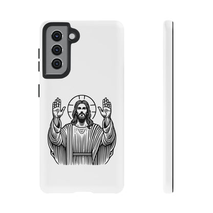 Jesus Phone Case - Simple yet Protective - iPhone- Samsung Galaxy - Google Pixel