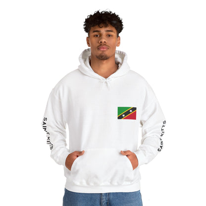 Saint Kitts & Nevis Unisex Hooded Sweatshirt - Caribbean