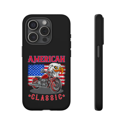 American Classic Motorcycle Phone Case - Tough Protection - iPhone, Samsung Galaxy, Google Pixel