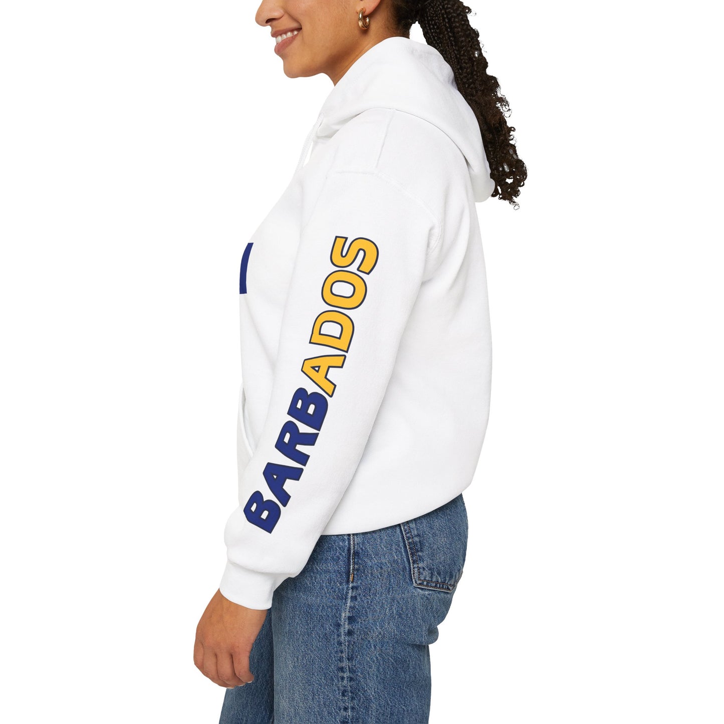 Barbados Unisex Hooded Sweatshirt - Caribbean