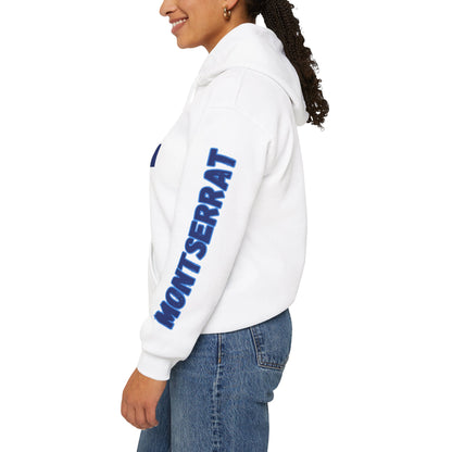 Montserrat Flag Unisex Hoodie - Caribbean - Island Territory