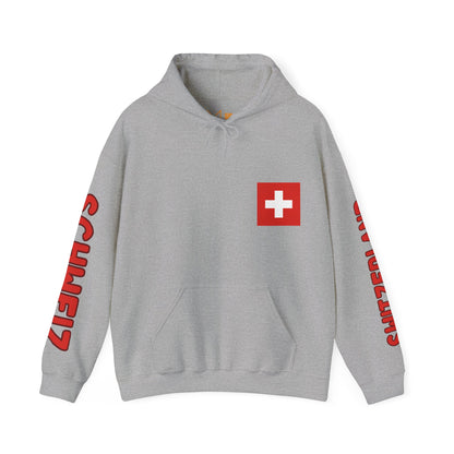 Switzerland Unisex Hooded Sweatshirt - Western Europe