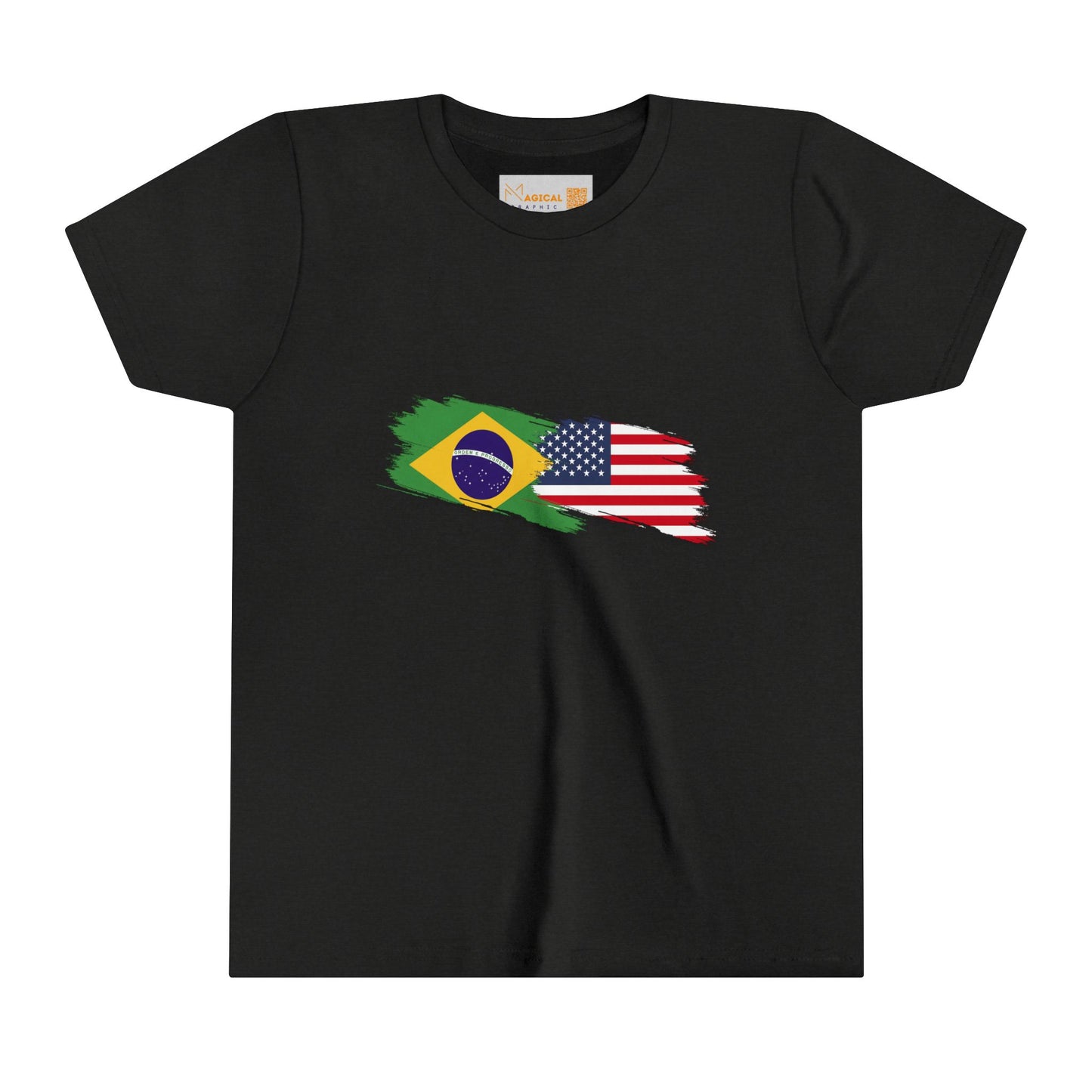 Brazilian Vibes Kids' T-Shirt (6 to 19 years old) -  Brasil/USA