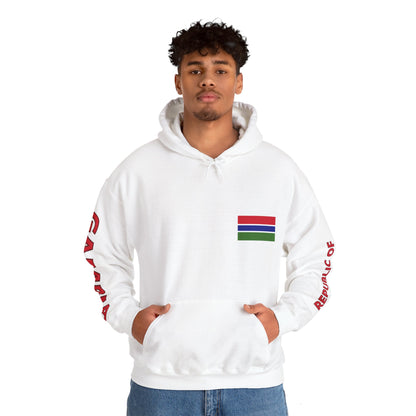 Gambia Unisex Hooded Sweatshirt - Africa