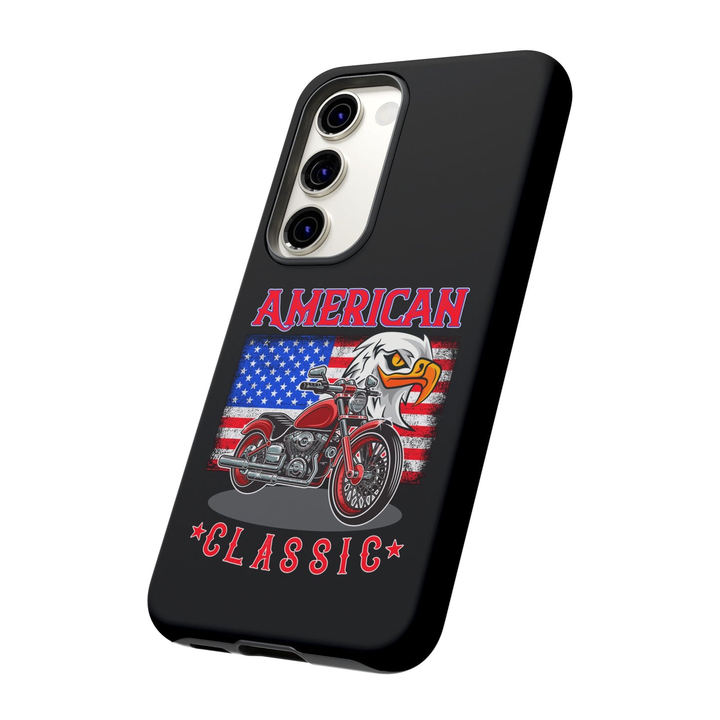 American Classic Motorcycle Phone Case - Tough Protection - iPhone, Samsung Galaxy, Google Pixel