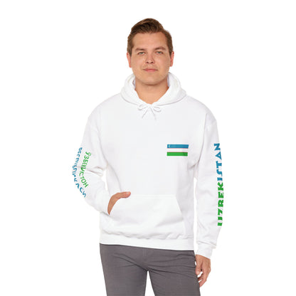 Uzbekistan Unisex Hooded Sweatshirt - Asia