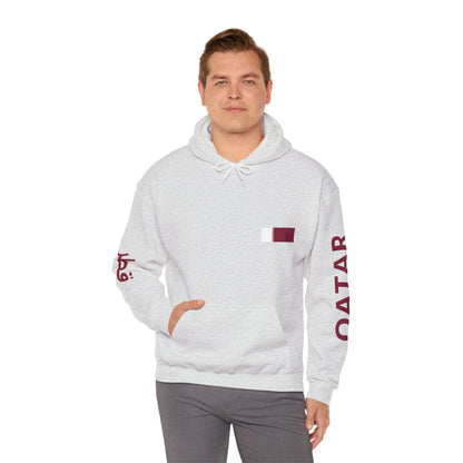 Qatar Unisex Hooded Sweatshirt - Asia