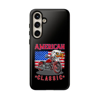 American Classic Motorcycle Phone Case - Tough Protection - iPhone, Samsung Galaxy, Google Pixel