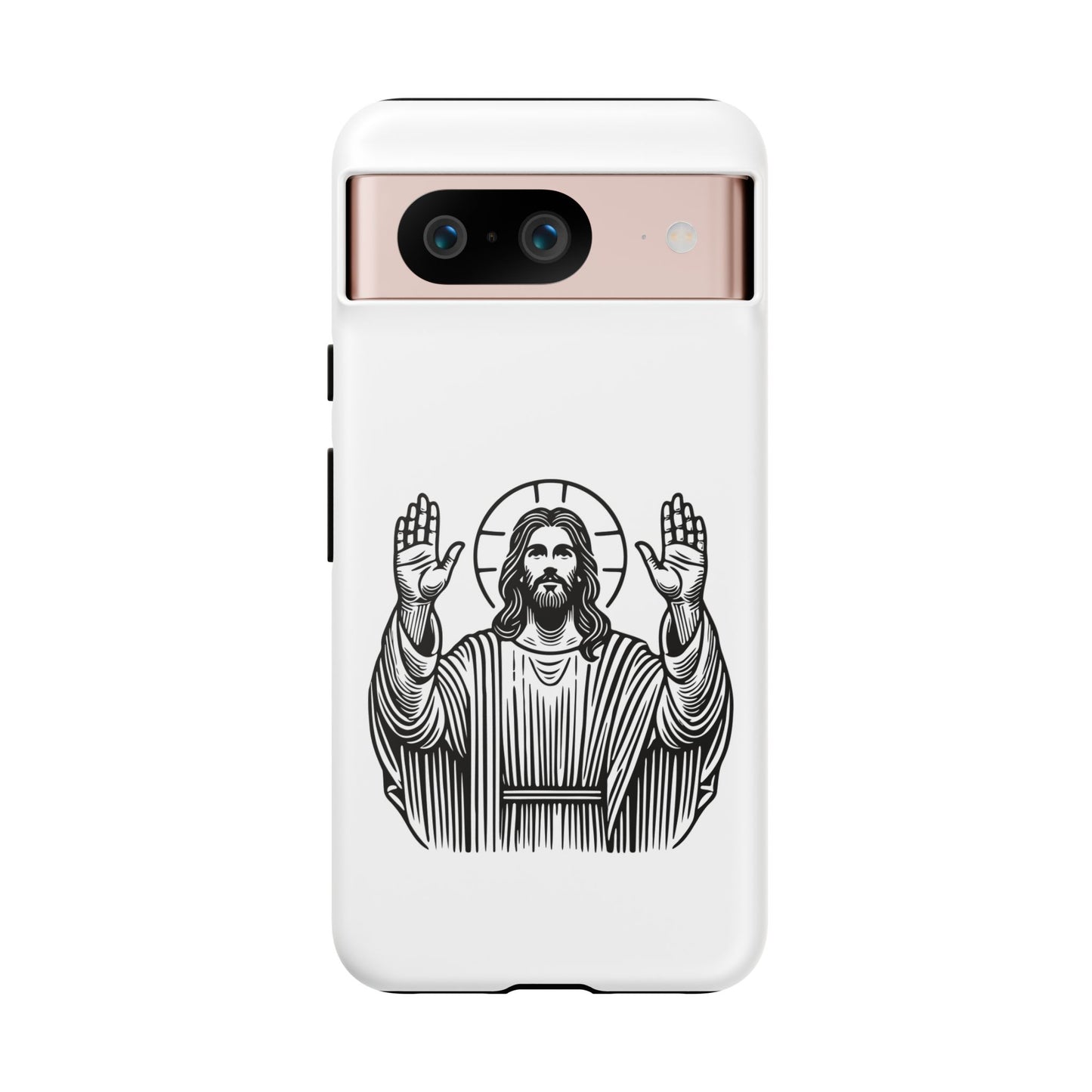 Jesus Phone Case - Simple yet Protective - iPhone- Samsung Galaxy - Google Pixel