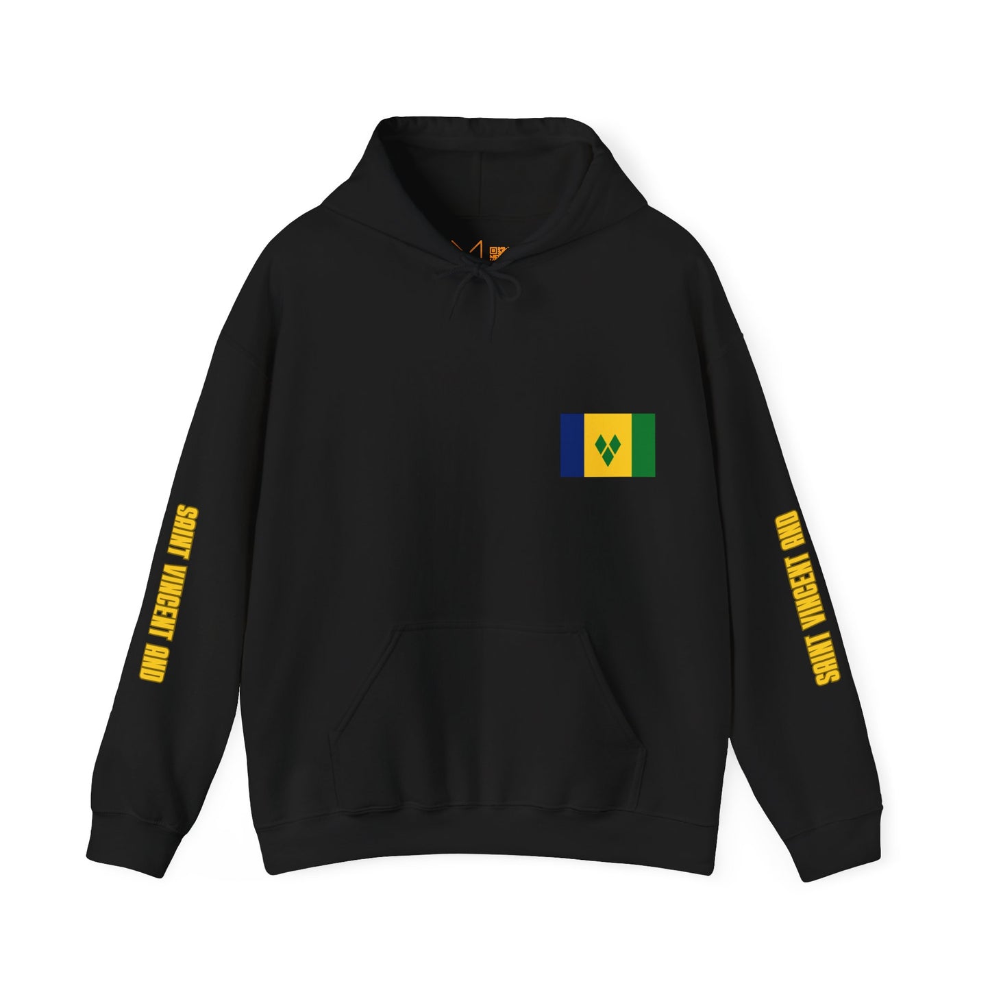 Saint Vincent And The Grenadines Unisex Hooded Sweatshirt - Caribbean