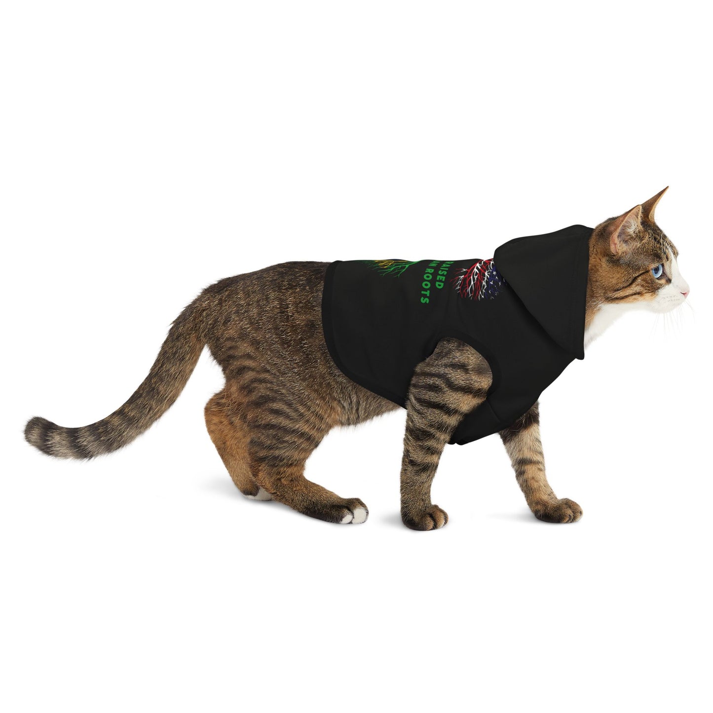 Black Dog and Cat - Pet Hoodie - Brazilian Root