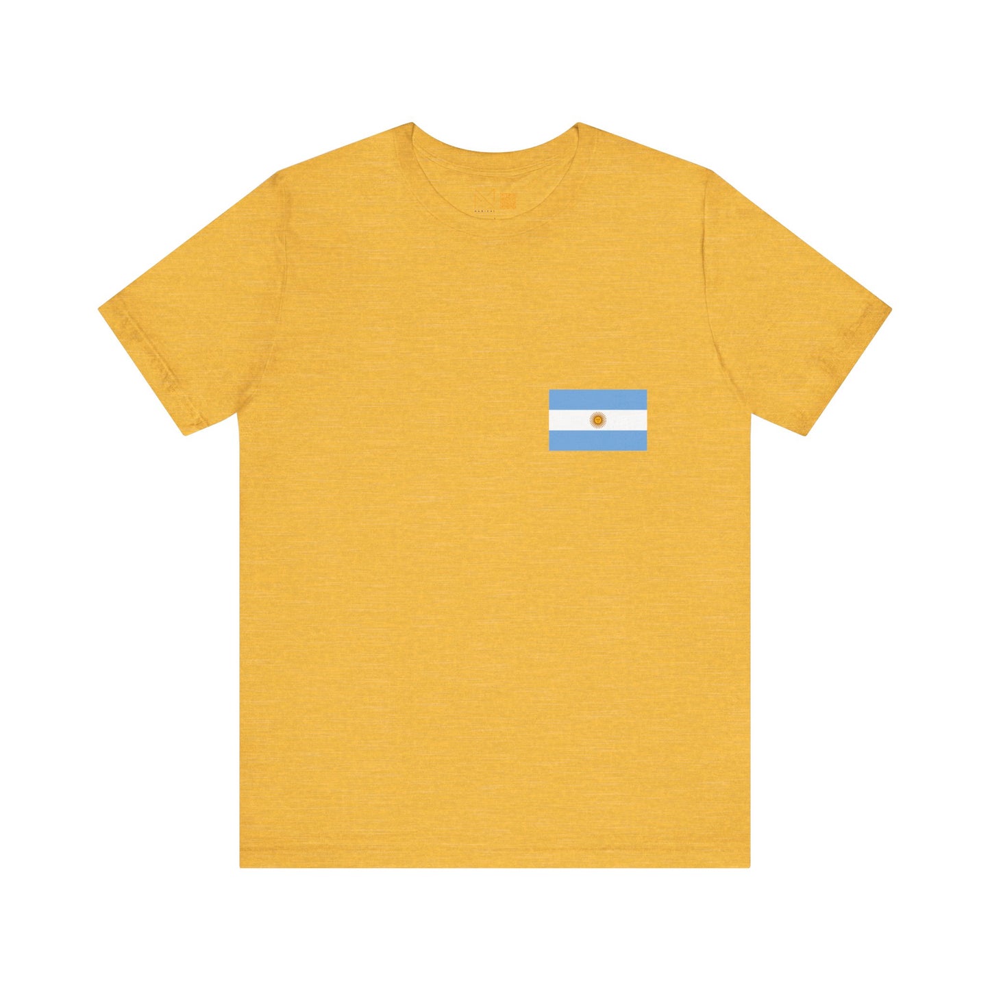 Argentina Flag Unisex Short Sleeve Tee - Spanish Collection