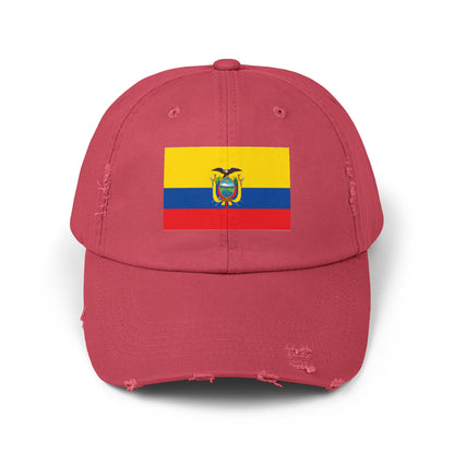 Ecuador Flag Cap - Unisex Casual Hat - South America