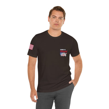 Proud American Graphic Tee - Running the World 1776