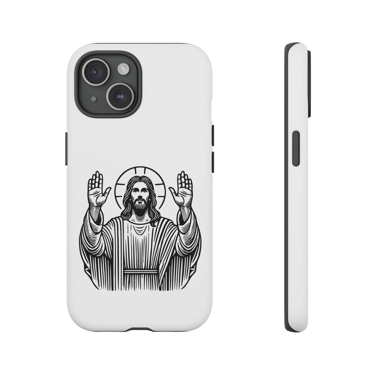 Jesus Phone Case - Simple yet Protective - iPhone- Samsung Galaxy - Google Pixel