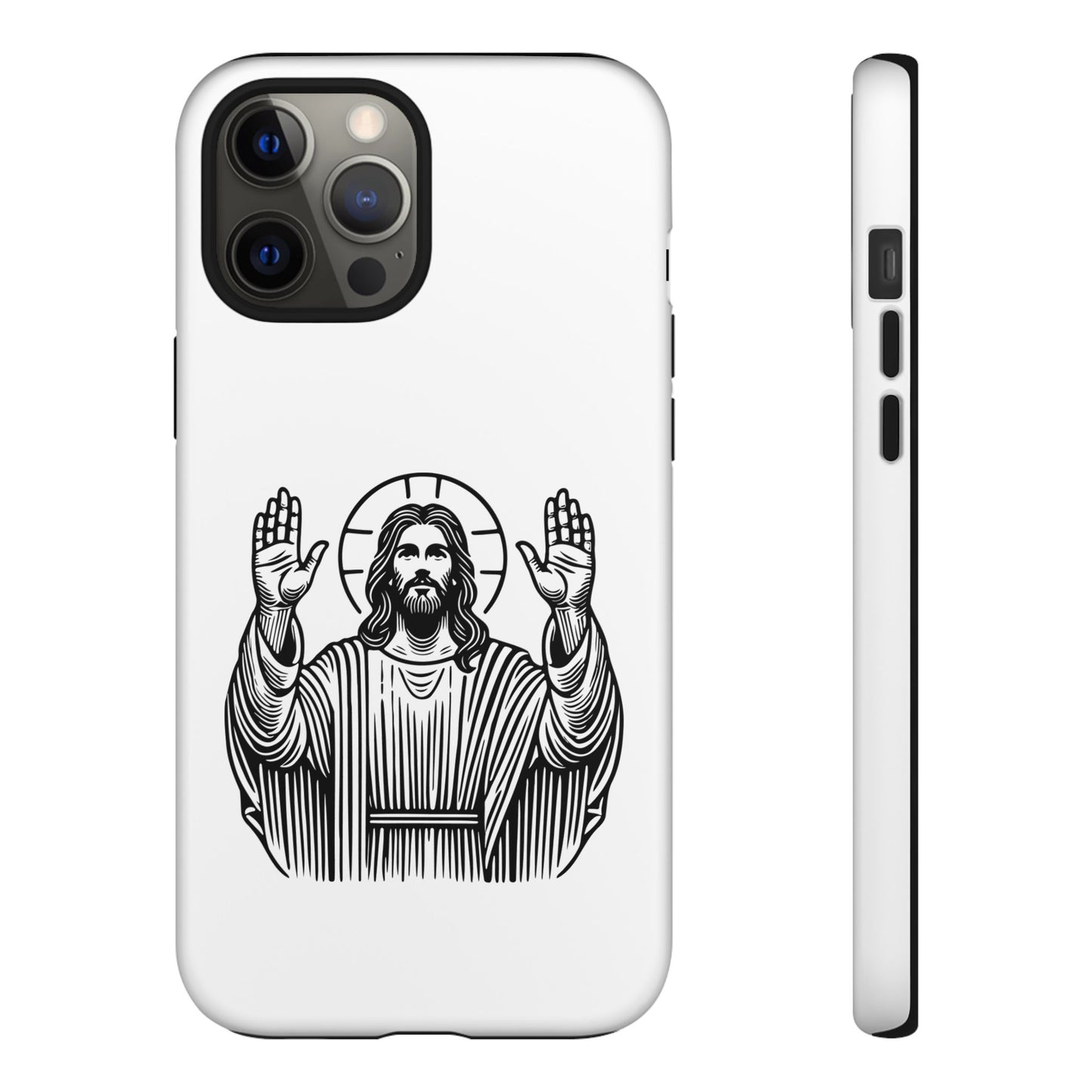 Jesus Phone Case - Simple yet Protective - iPhone- Samsung Galaxy - Google Pixel