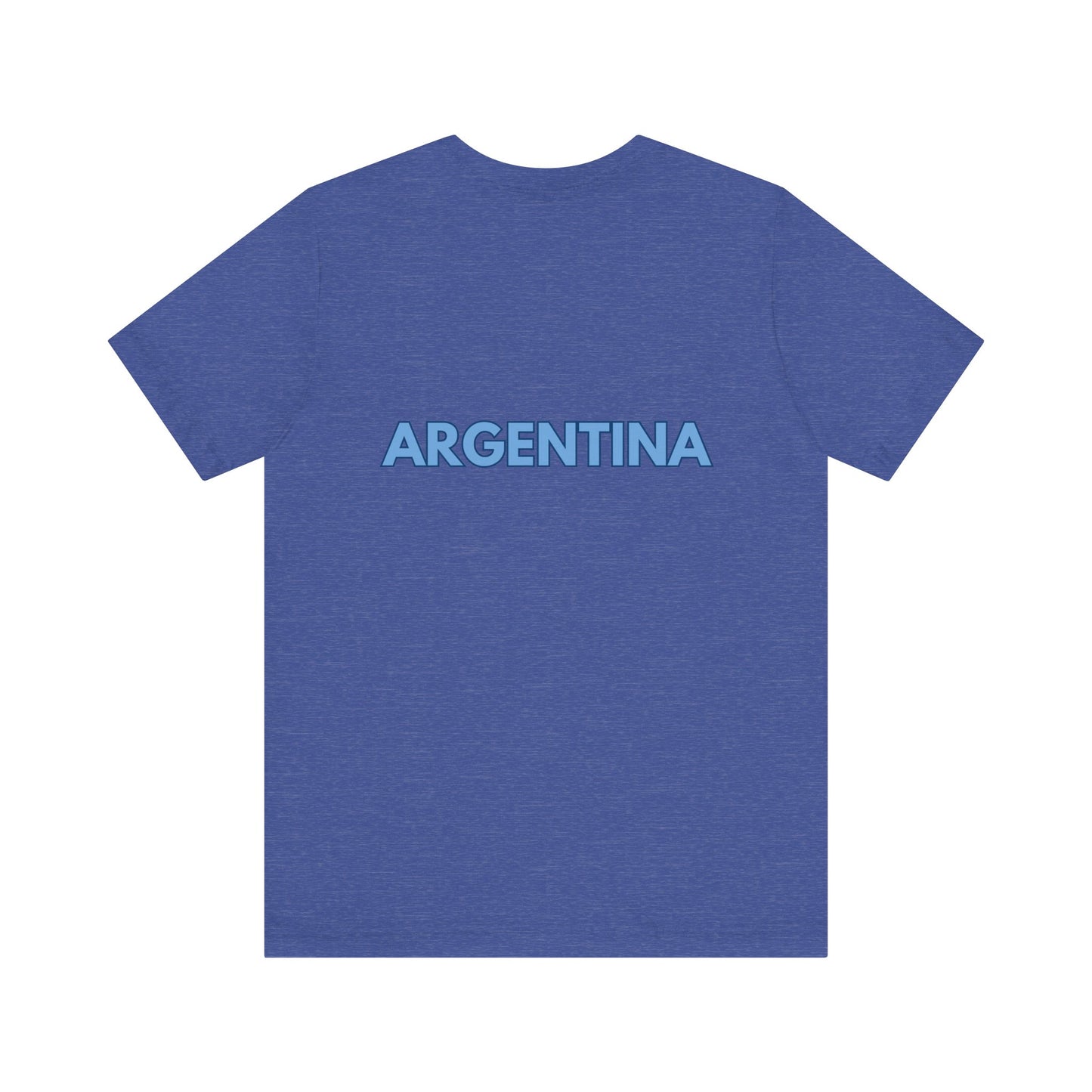 Argentina Flag Unisex Short Sleeve Tee - Spanish Collection