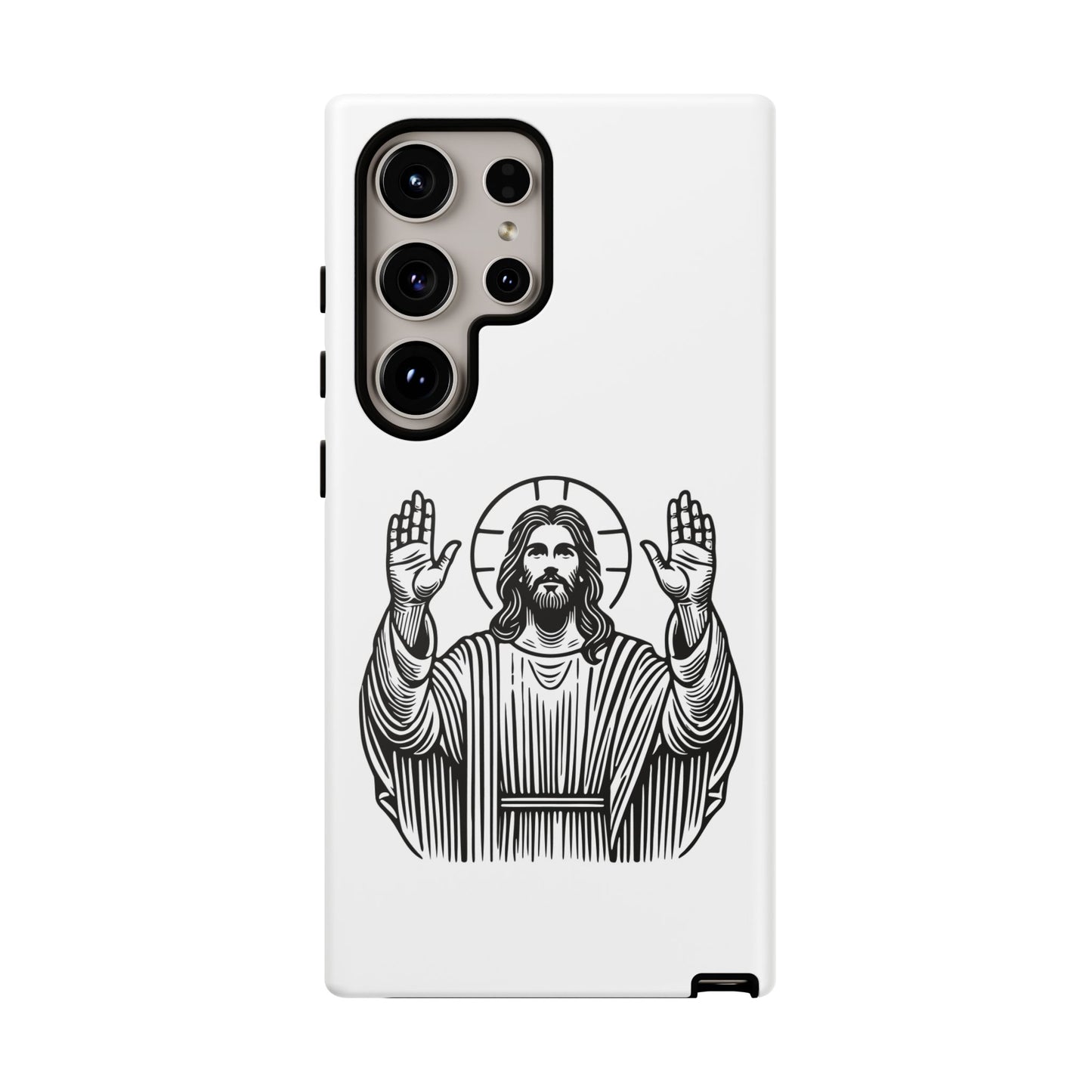 Jesus Phone Case - Simple yet Protective - iPhone- Samsung Galaxy - Google Pixel