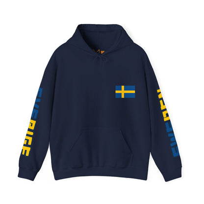 Sweden Unisex Hooded Sweatshirt - Northern Europe