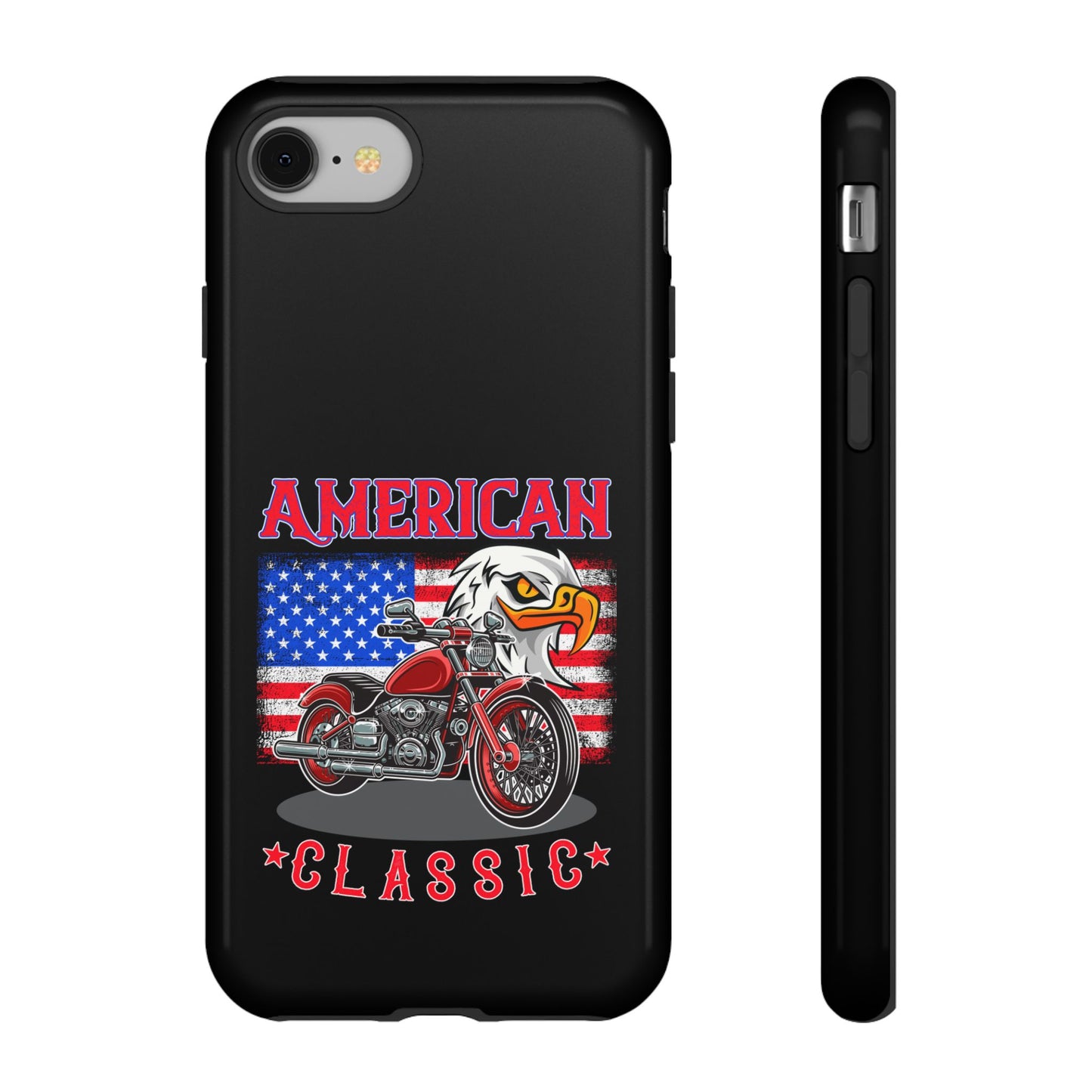 American Classic Motorcycle Phone Case - Tough Protection - iPhone, Samsung Galaxy, Google Pixel