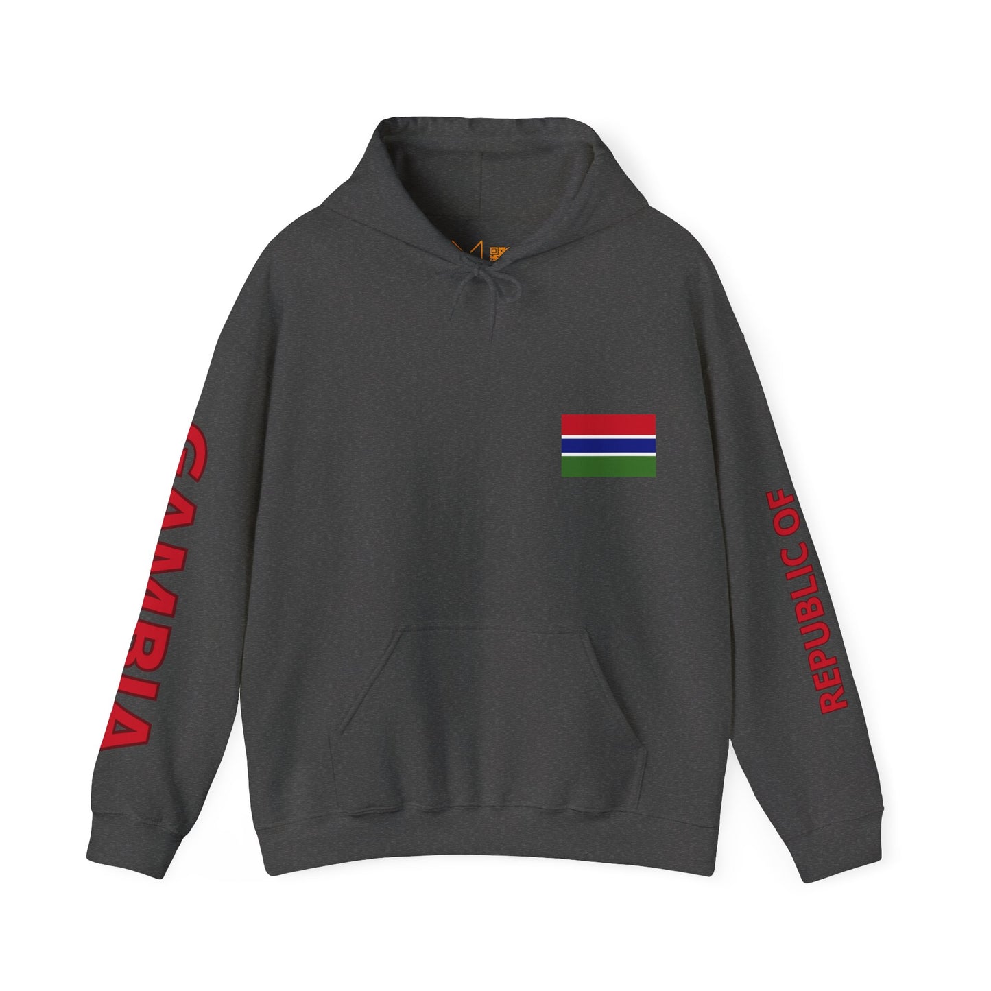 Gambia Unisex Hooded Sweatshirt - Africa