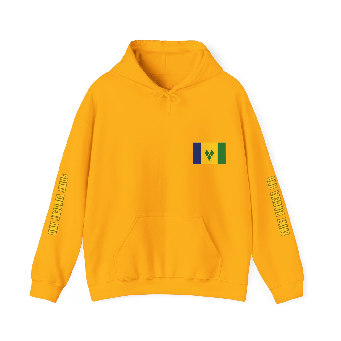 Saint Vincent And The Grenadines Unisex Hooded Sweatshirt - Caribbean