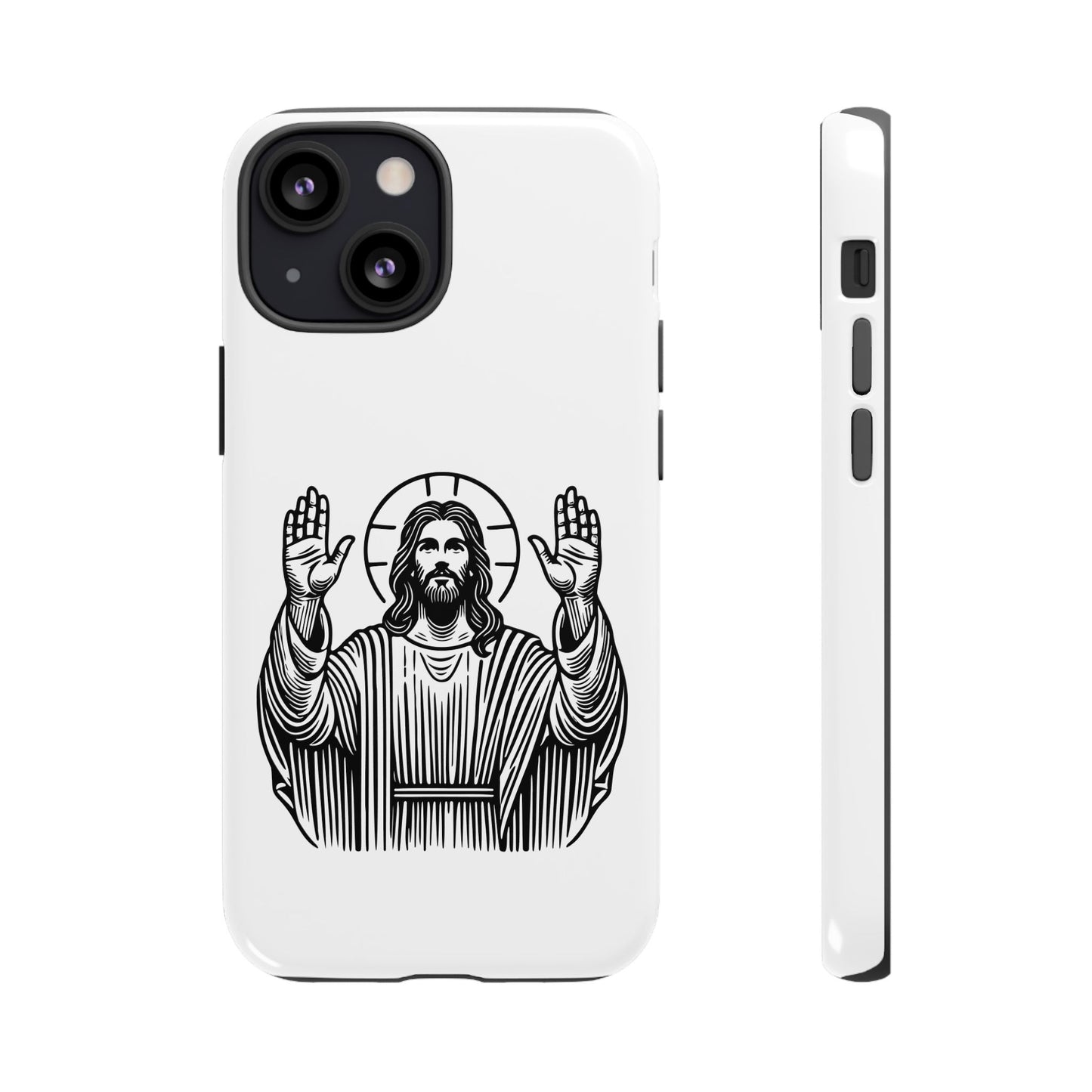 Jesus Phone Case - Simple yet Protective - iPhone- Samsung Galaxy - Google Pixel