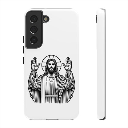 Jesus Phone Case - Simple yet Protective - iPhone- Samsung Galaxy - Google Pixel